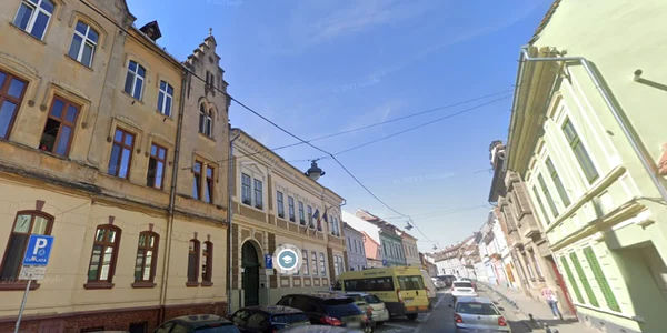 Strada din Sibiu pe care o elevă a fost agresată de un grup de cerșetori Sursă Google Maps