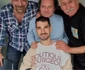 George Mihăiță alături de prieteni și colegi de suflet și regizorul Anghel Damian