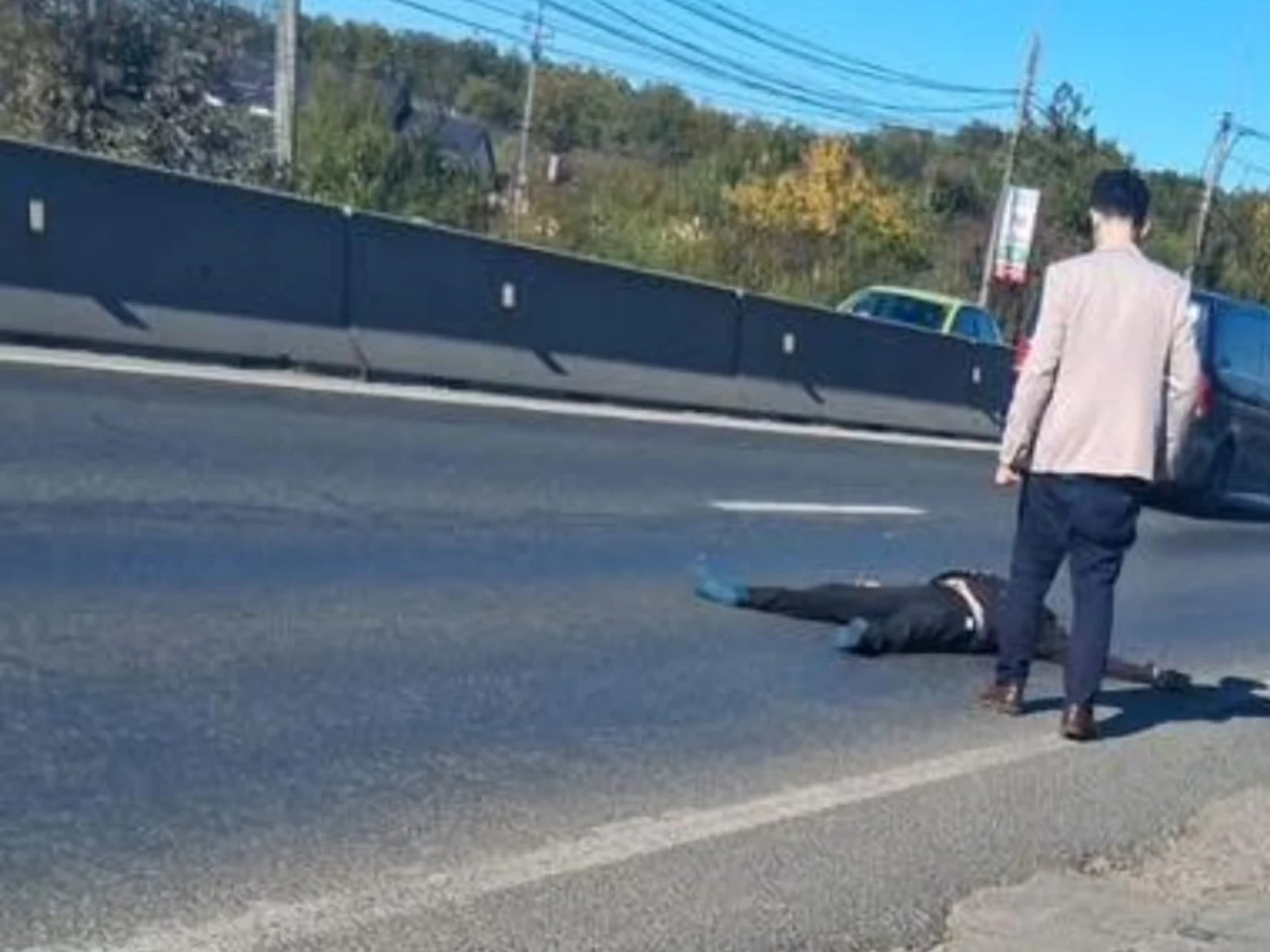 Accident tragic pe DN1: un pieton a fost lovit mortal de o mașină în timp ce traversa șoseaua