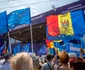 Adunarea publică „Moldova Europeană“ organizată în Chișinău. FOTO Inquam Photos / Elena Covalenco
