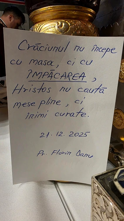 FOTO Facebook/Preot Danu Florin