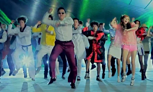 doing the gangnam style dance png