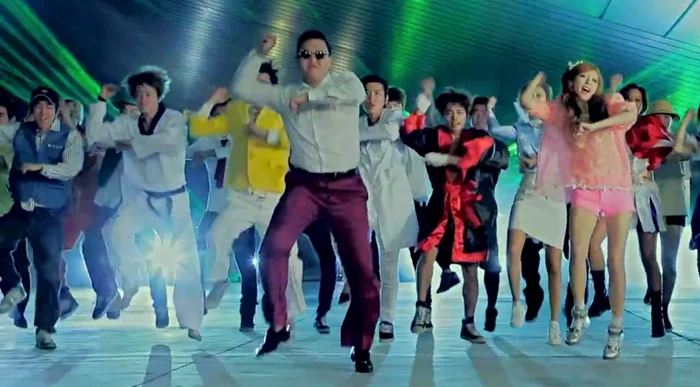 doing the gangnam style dance png