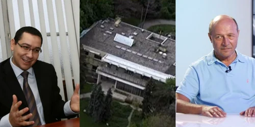 Victor Ponta, Vila Dante şi Traian Băsescu
