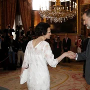 Silvia Marcu cu regele Spaniei jpg