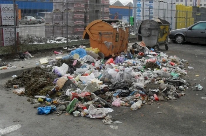 Clujul are o problemă serioasă cu depozitarea gunoiului FOTO: Adevărul
