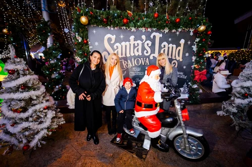 Andreea Bălan și Anca Serea la Târgul de Crăciun de la Craiova