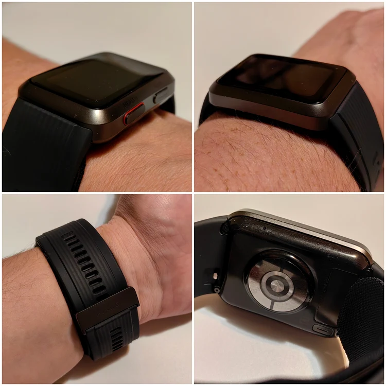 Huawei Watch D fotografiat din mai multe unghiuri.