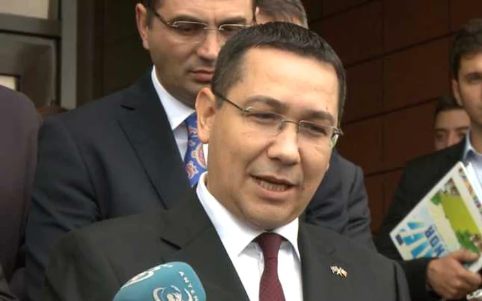 Victor Ponta, la Târgovişte. FOTO: George Enache