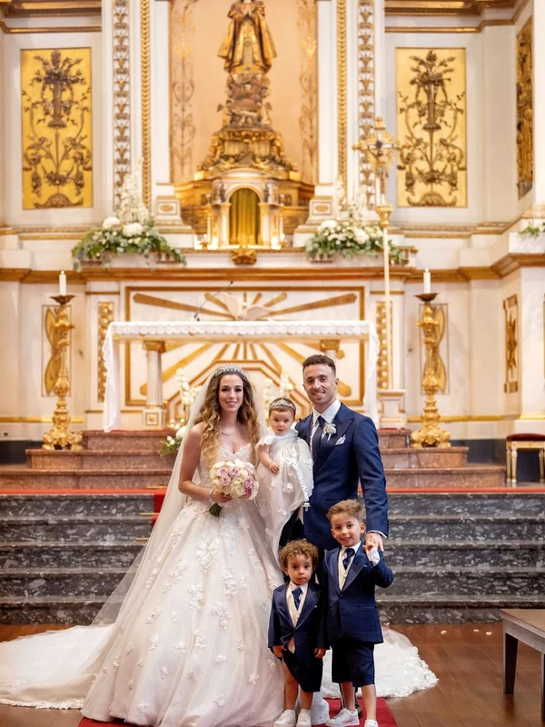Diogo Jota în ziua nunții 