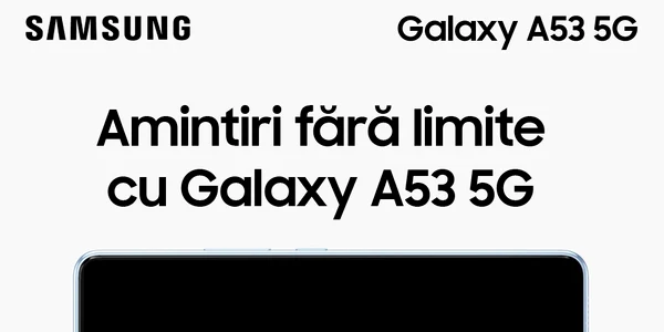 Campanie publicitară Samsung GalaxyA53 5G jpg