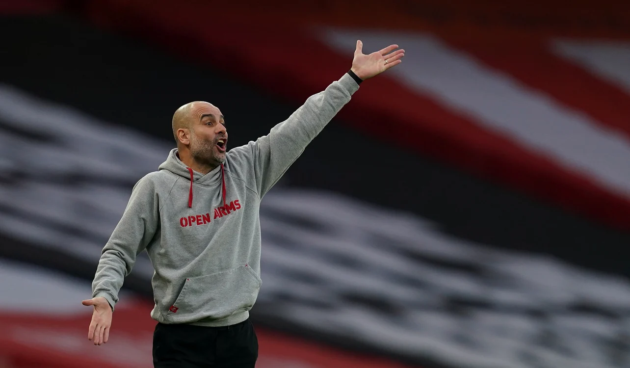 
    Pep Guardiola spune că nu se gândește la recorduriFoto: EPA-EFE  