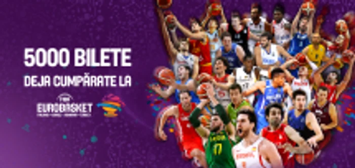 Eurobasket 2017 se dispută în Finlanda, Israel, România şi Turcia