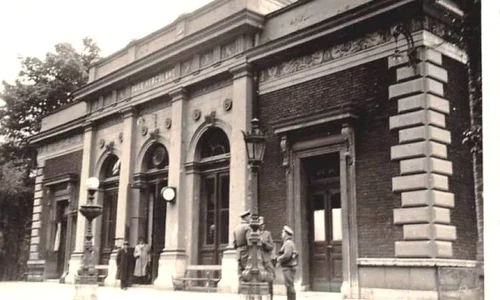 Fotografii care fac istorie, descoperite în arhiva unui colecţionar: gara din Băile Herculane, „cucerită“ de germani, în cel de Al Doilea Război Mondial jpeg