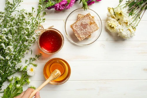 1 delicious honey white wooden surface 1 jpg jpeg