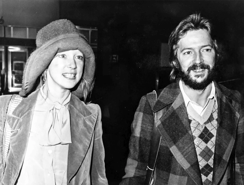 Pattie Boyd și Eric Clapton FOTO Profimedia