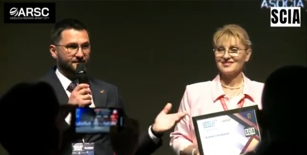 Proiect al grădinii publice din Piatra Neamţ, premiat la Gala Smart City Industry Awards FOTO