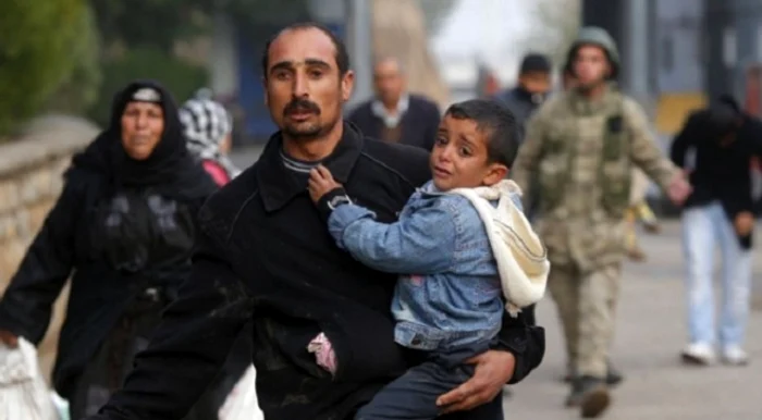 Refugiații au început să plângă atunci când au aflat că au pășit pe pământ românesc