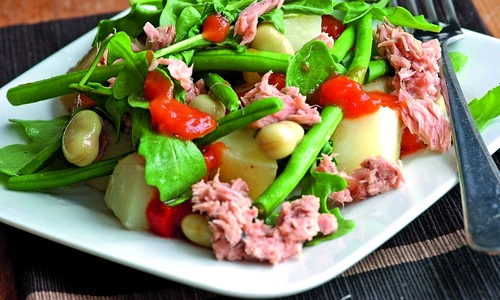 salata de ton cu cartofi si fasole verde jpeg