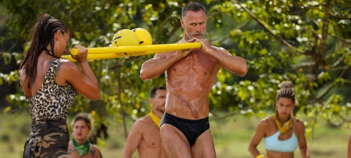 Uwe Dai, cu nervii întinși la maxim la Survivor foto: Pro TV