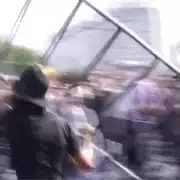 GIF Violente protest