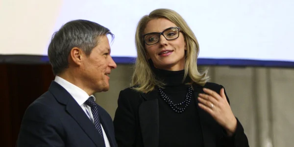 Alina Gorgiu si Dacian Ciolos FOTO David Muntean 