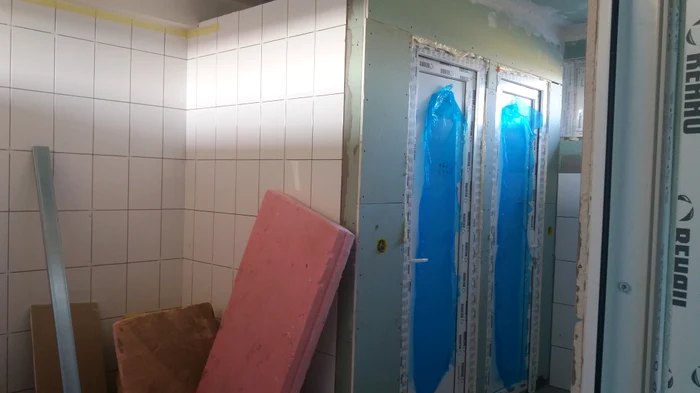 Așa arată locul unde vor fi WC-urile pentru bărbați