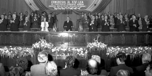 Ultimul Congres al PCR FOTO Comunismul în România