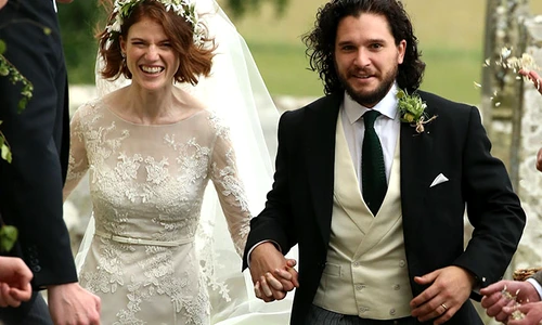 Rose Leslie şi Kit Harington s au cunoscut la filmările "Game of Thrones" jpeg
