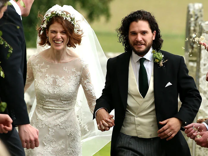 Rose Leslie şi Kit Harington s au cunoscut la filmările "Game of Thrones" jpeg