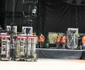 Ultimele pregătiri pentru mult aşteptatul concert din Piaţa Constituţiei de miercuri