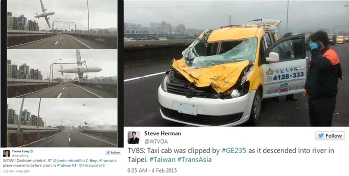 Avion Taipei - taxi lovit