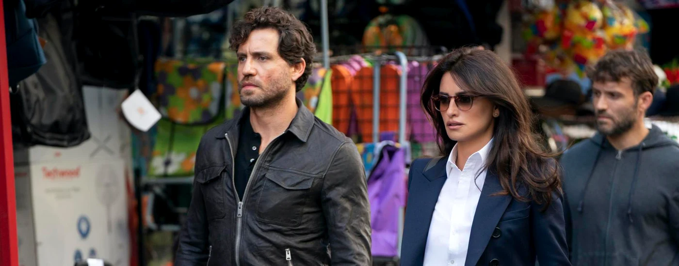 
    Penelope Cruz alături de Edgar ramirez în filmul 355 care va fi lansat în ianuarie 2021foto: Universal Pictures  