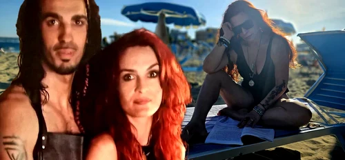 Flavius și Mirela, soția lui