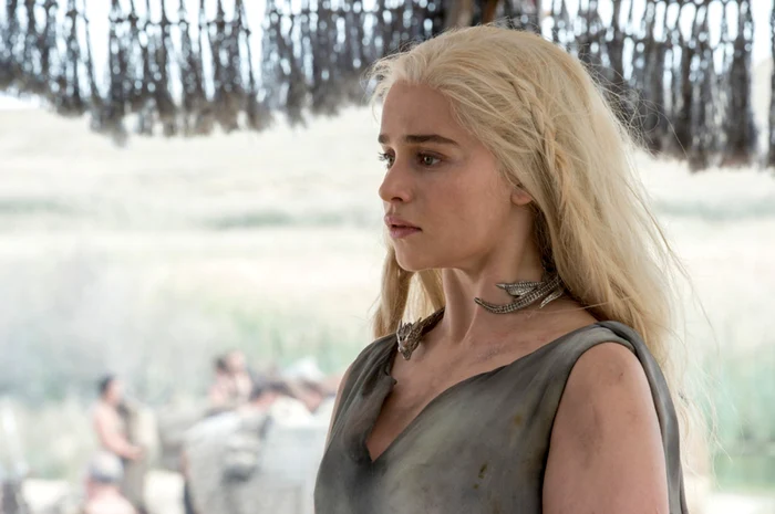 Emilia Clarke, interpreta prinţesei Daenerys Targaryen FOTO HBO