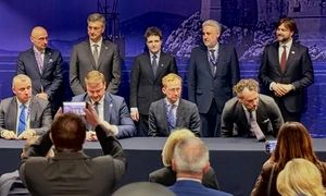 Summitul Inițiativei celor Trei Mări FOTO FB Nicusor DAN jpg