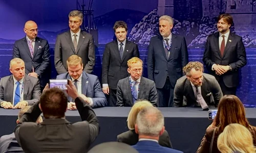 Summitul Inițiativei celor Trei Mări FOTO FB Nicusor DAN jpg