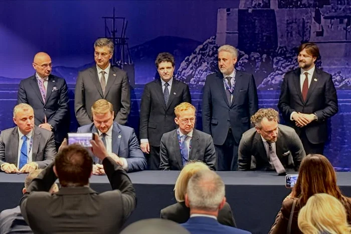 Summitul Inițiativei celor Trei Mări. FOTO FB Nicușor Dan