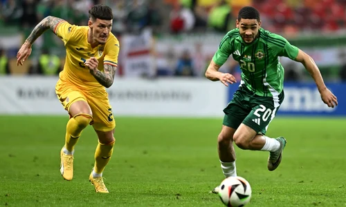 Romania Irlanda de Nord, amical, Arena Nationala, Dennis Man jpg