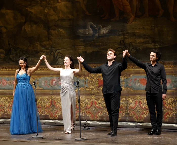 Andrea Niño, Vittoriana de Amicis, Paolo Nevi, Gurgen Baveyan. Photo Amati Bacciardi