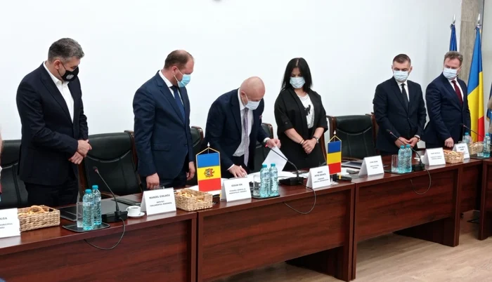Acordul a fost semnat marţi dimineaţă Sursa I. Bunilă
