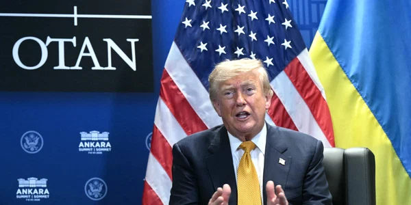 Donald Trump la Summitul NATO de la Ankara FOTO AFP