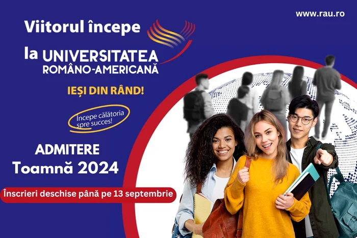 inscrierile la sesiunea de admitere din toamna sunt deschise pana pe 13 septembrie la universitatea romano americana jpg