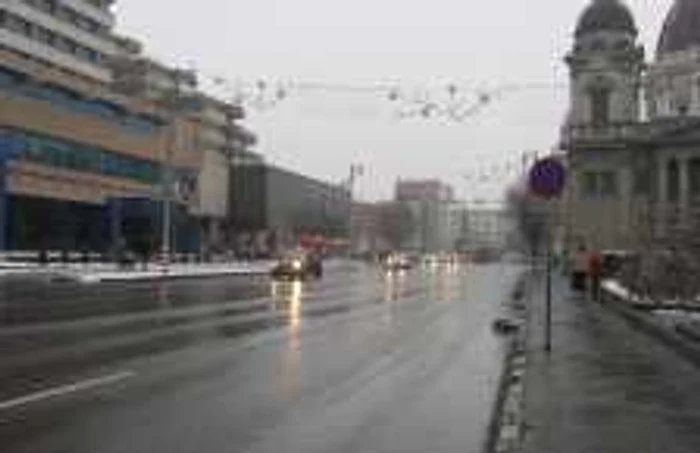 Pericol de polei pe străzile din oraş