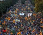 Proteste violente în Barcelona - 26 octombrie 2019. FOTO EPA-EFE