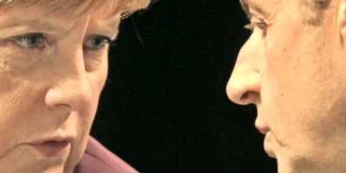 Angela Merkel şi Nicholas Sarkozy