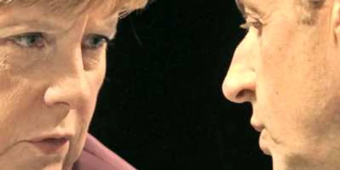 Angela Merkel şi Nicholas Sarkozy