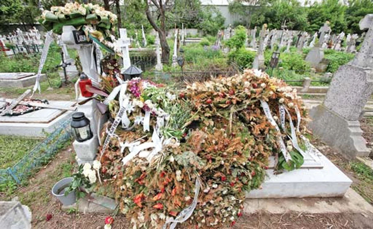 Mormântul Răzvan Ciobanu se află la Cimitirul Progresul 1 Sursa: Click!