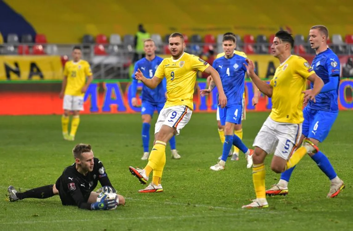 Naționala României a ratat barajul pentru CM după remiza cu Island (FOTO: Sportpictures)