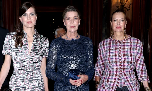 Printesa Charlotte Casiraghi, Printesa Caroline de Monaco si actrita Carole Bouquet   GettyImages 1735708419 jpg